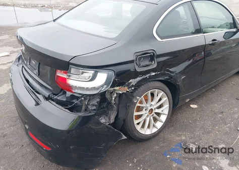 2014 BMW 228I из США, поврежденный, VIN WBA1F5C50EVW97894